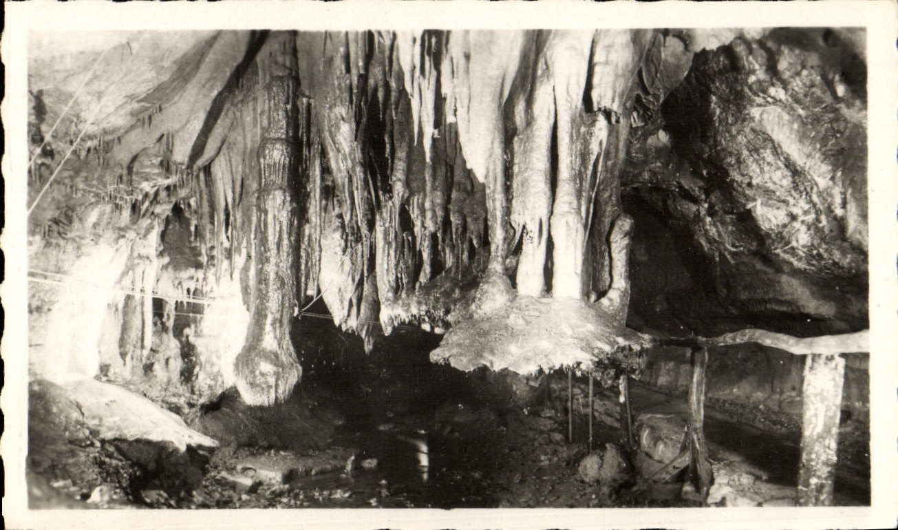 CPM Les Grottes De Betharram Fragment de Voute dans les Grottes inferieures