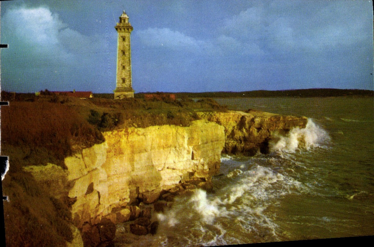 MODERN CARD St Georges de Didonne the Lighthouse Falases