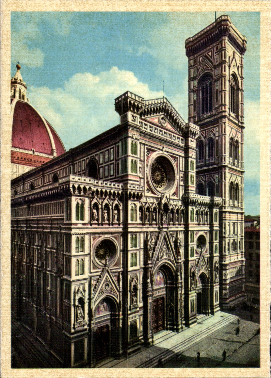 CPM Firenze Facciata E Campanile 