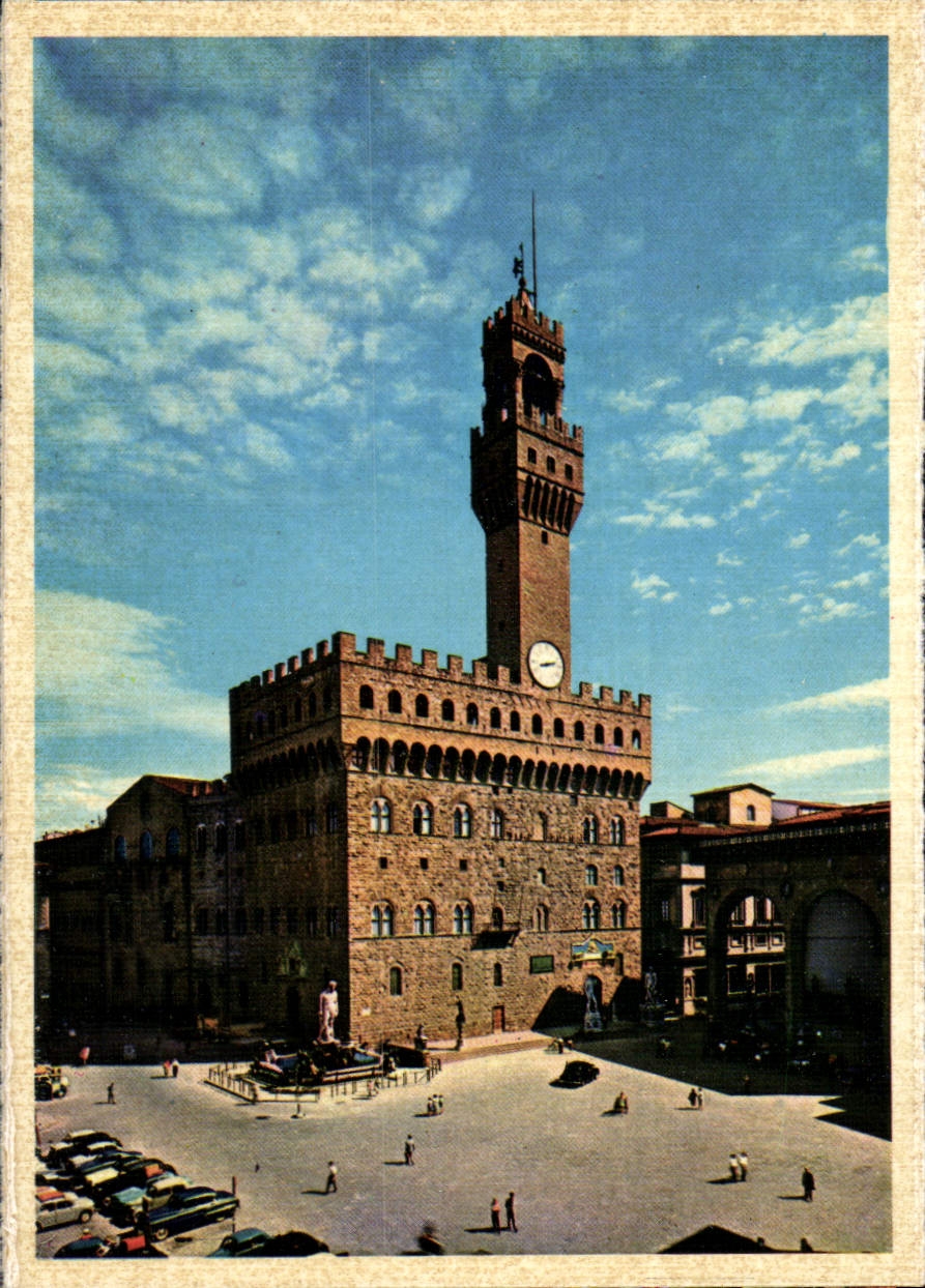 CPM Firenze Piazza Della Signoria Fu Il Centro Della Vita Politica E Artistica Di Firenze
