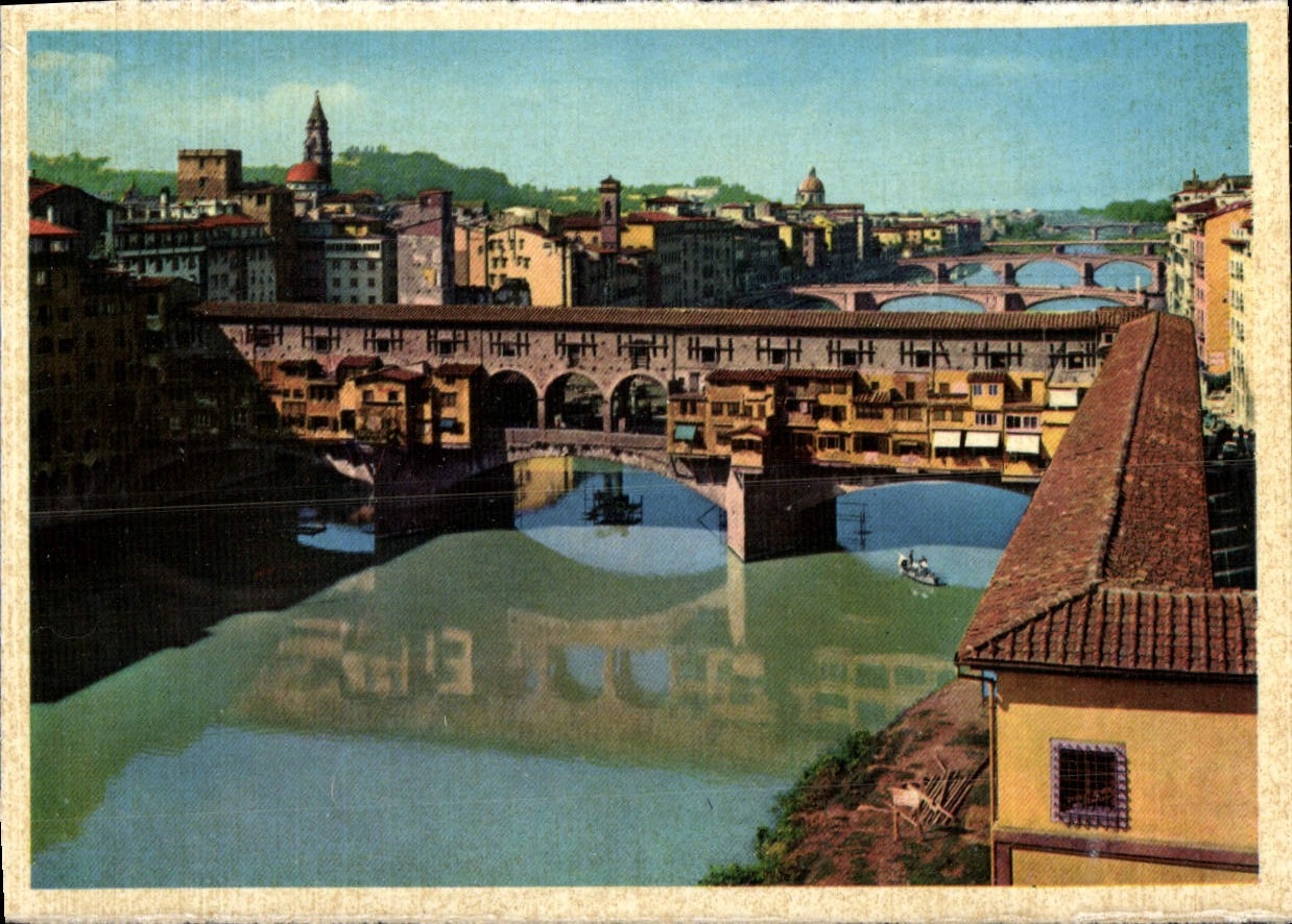 CPM Firenze Ponte Vecchio Cosi Chiamato Per Le Sue Origini Che Si Fanno Risalire Agli Etruschi