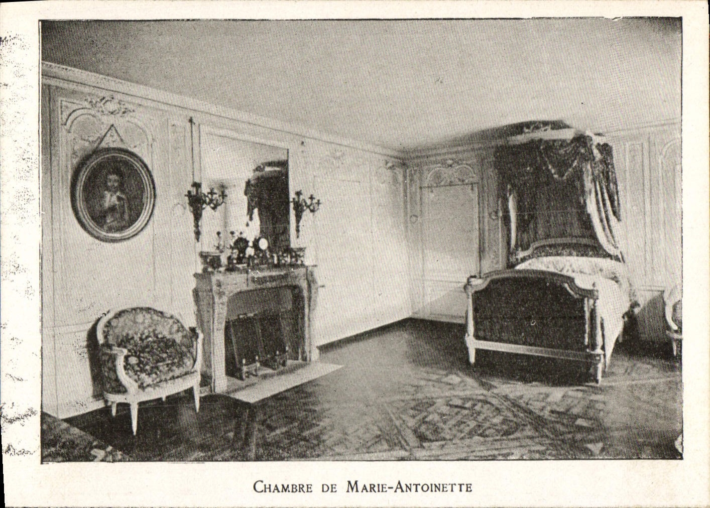 CPM Versailles Chambre De Marie Antoinette
