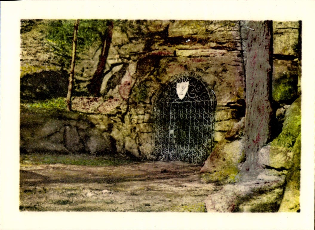 MODERN CARD Mount Sainte Odile the Source Sainte Odile