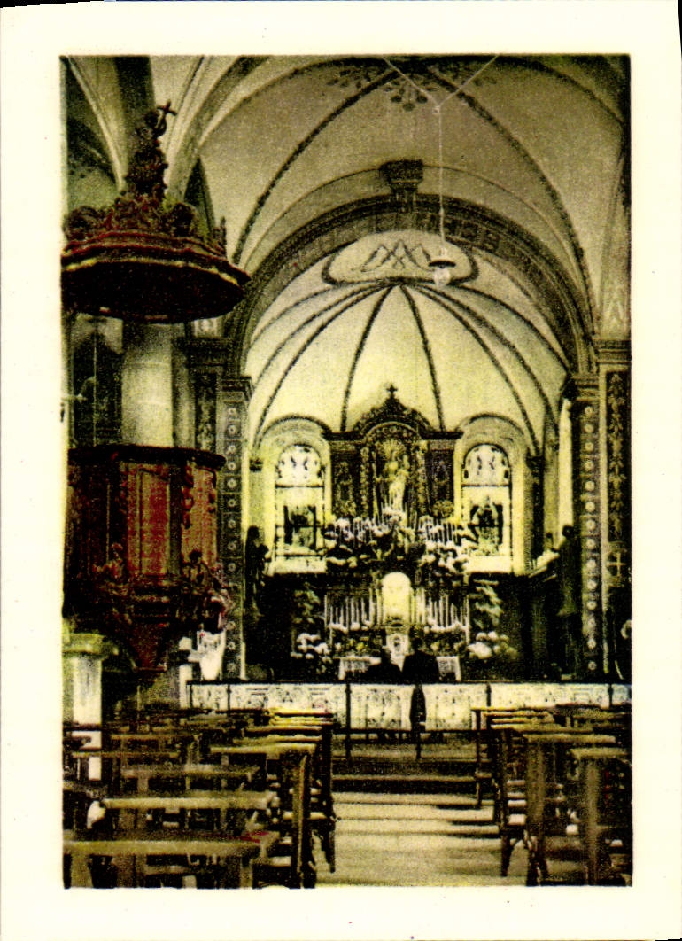 MODERN CARD Mount Sainte Odile the Church Of the Convent