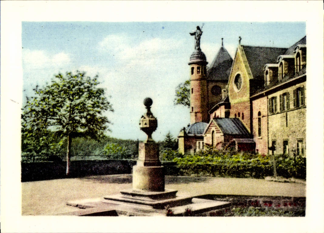 MODERN CARD Mount Sainte Odile the Terrace Of the Convent