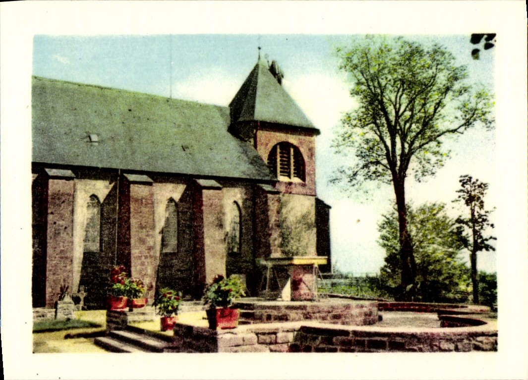 MODERN CARD Mount Sainte Odile the Church Seen Of the Southern Terrace