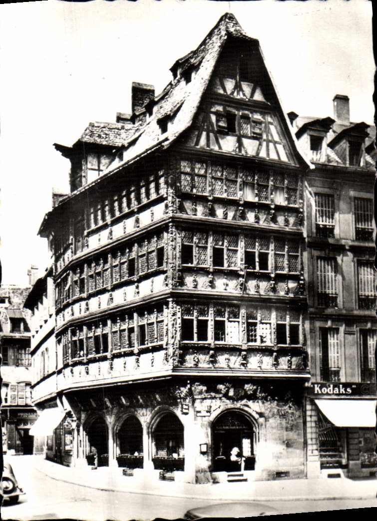 POSTAL MODERNA Estrasburgo la casa de Kammerzell