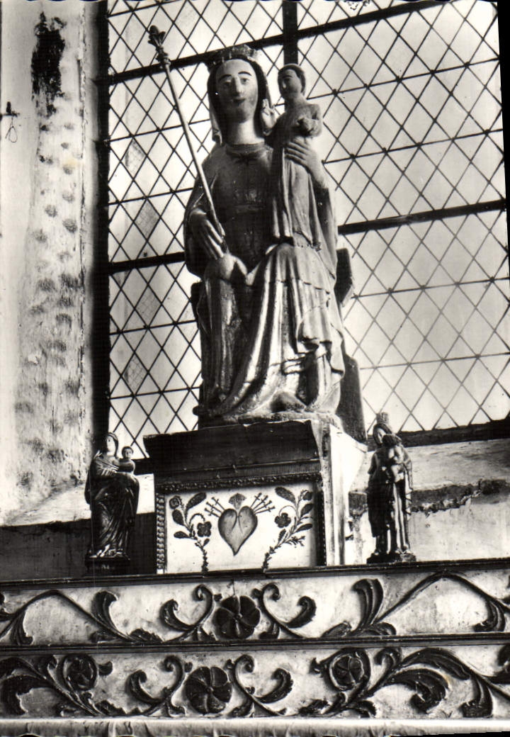 MODERN CARD Plouha Vault De Kermaria Year Isquit the Virgin