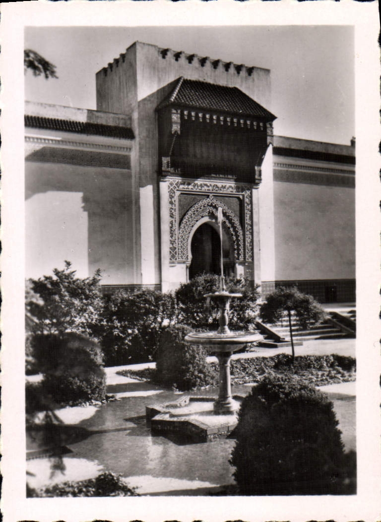 CPM Mosquee De Paris Cour d'Honneur