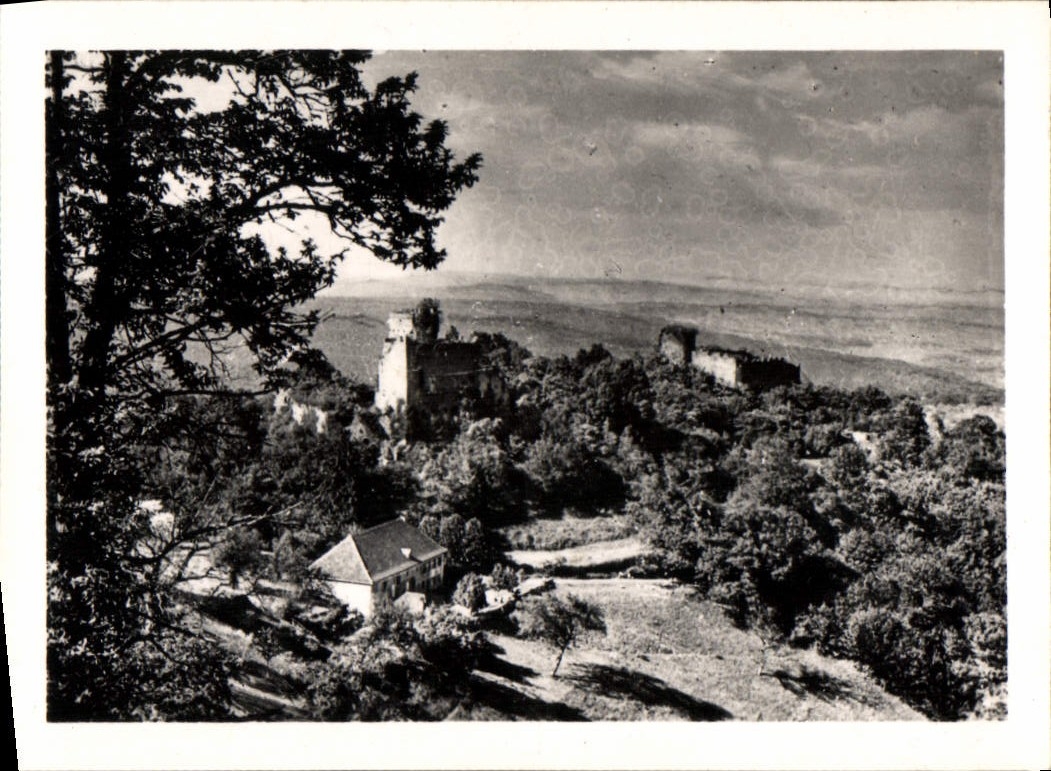 POSTAL MODERNA montar Sainte los castillos de Odile de Ottrott