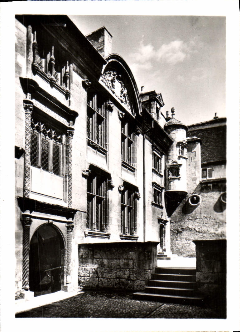 POSTAL MODERNA Bourges el hotel de Lallemand