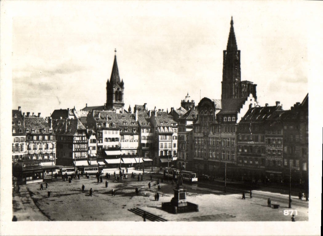 POSTAL MODERNA Estrasburgo