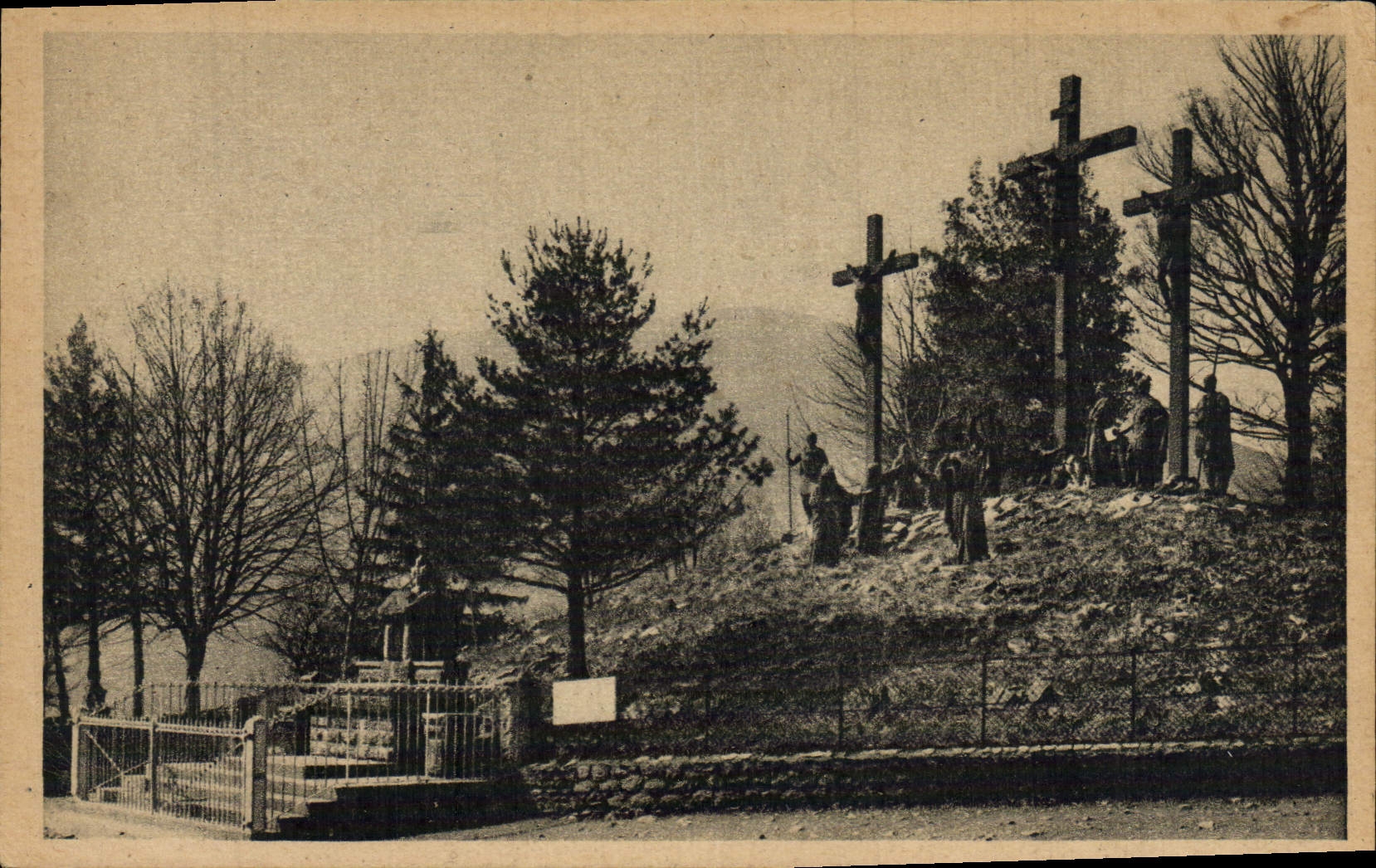 VINTAGE POSTCARD Martyrdom of Doors