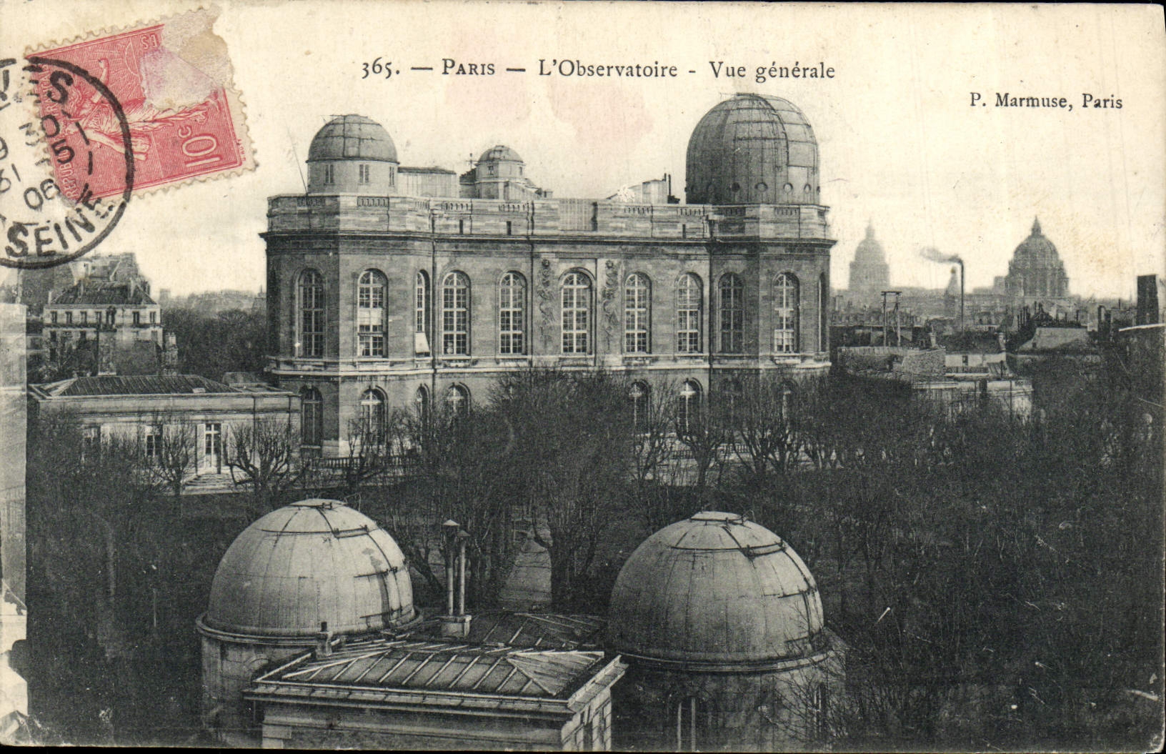 CPA Paris L'Observatoire Vue Generale