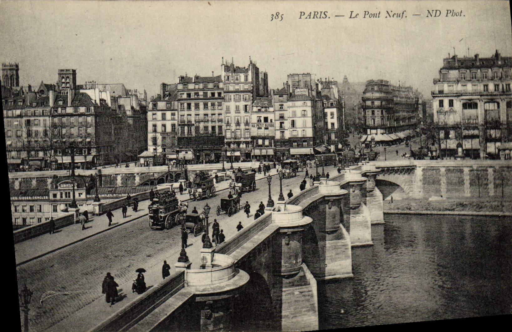CPA Paris Le Pont Neuf