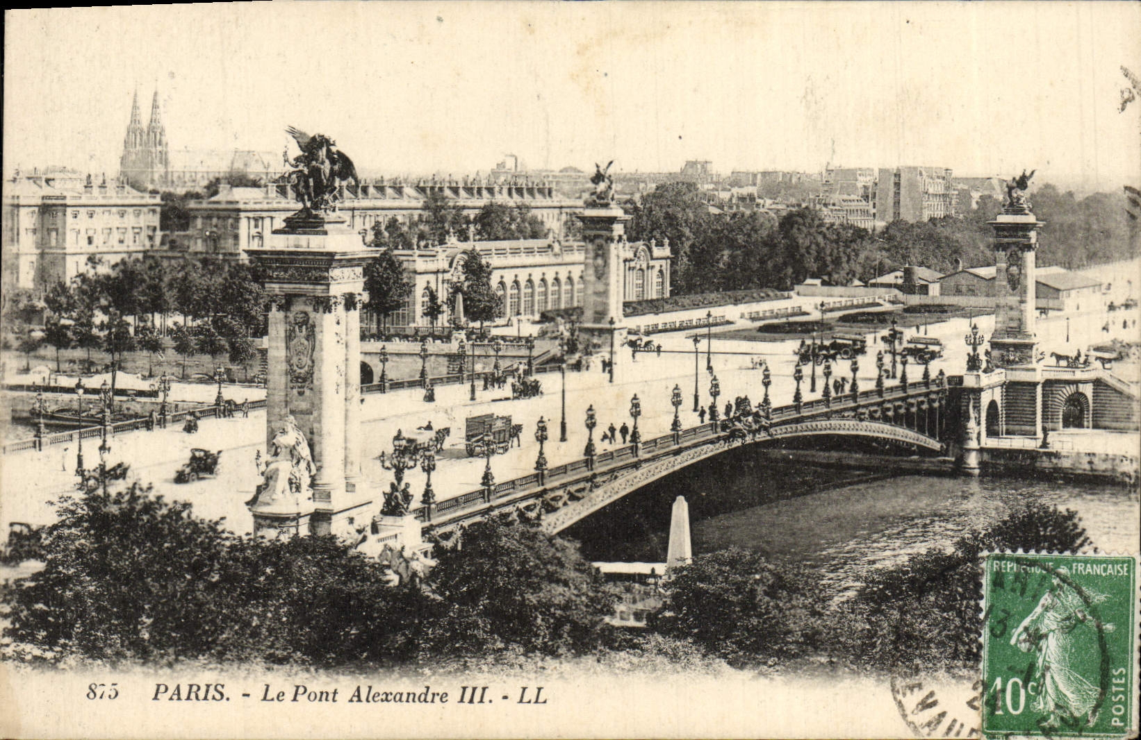 CPA Paris Le Pont Alexandre III