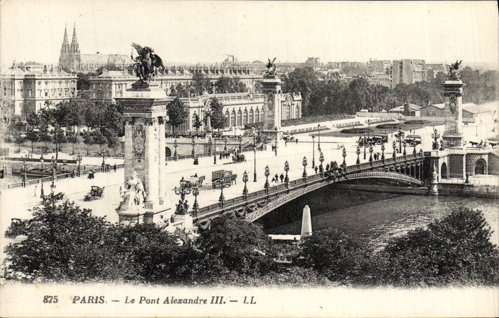 CPA Paris Le Pont Alexandre III