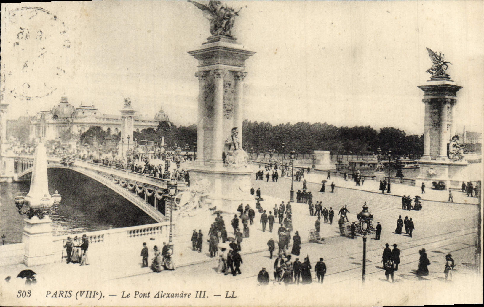 CPA Paris Le Pont Alexandre III