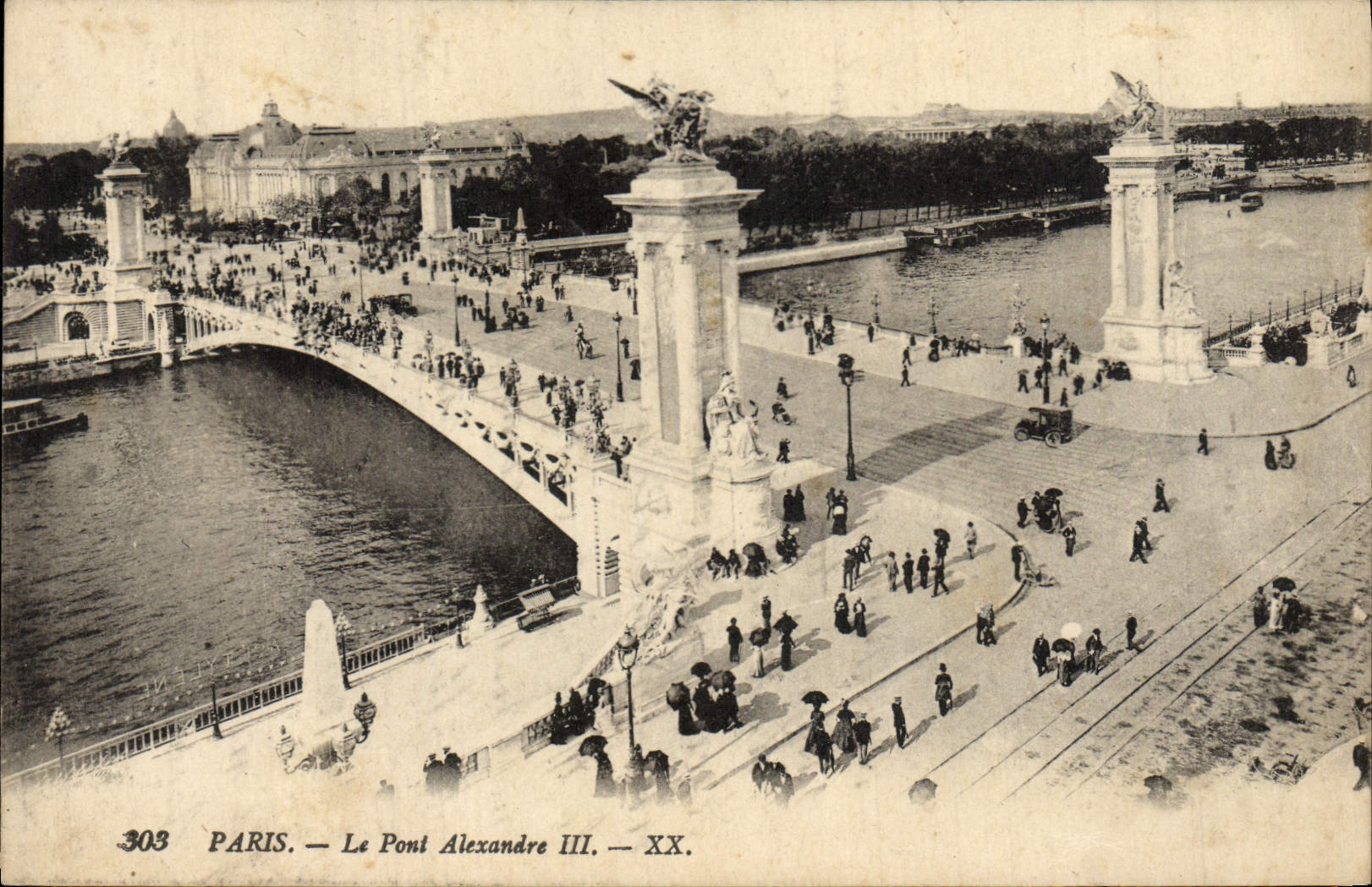 CPA Paris Le Pont Alexandre III