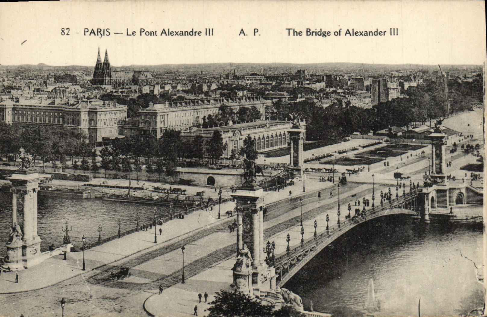 CPA Paris Le Pont Alexandre III