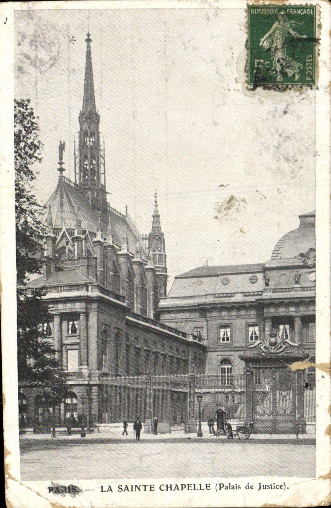 CPA Paris La Sainte Chapelle 