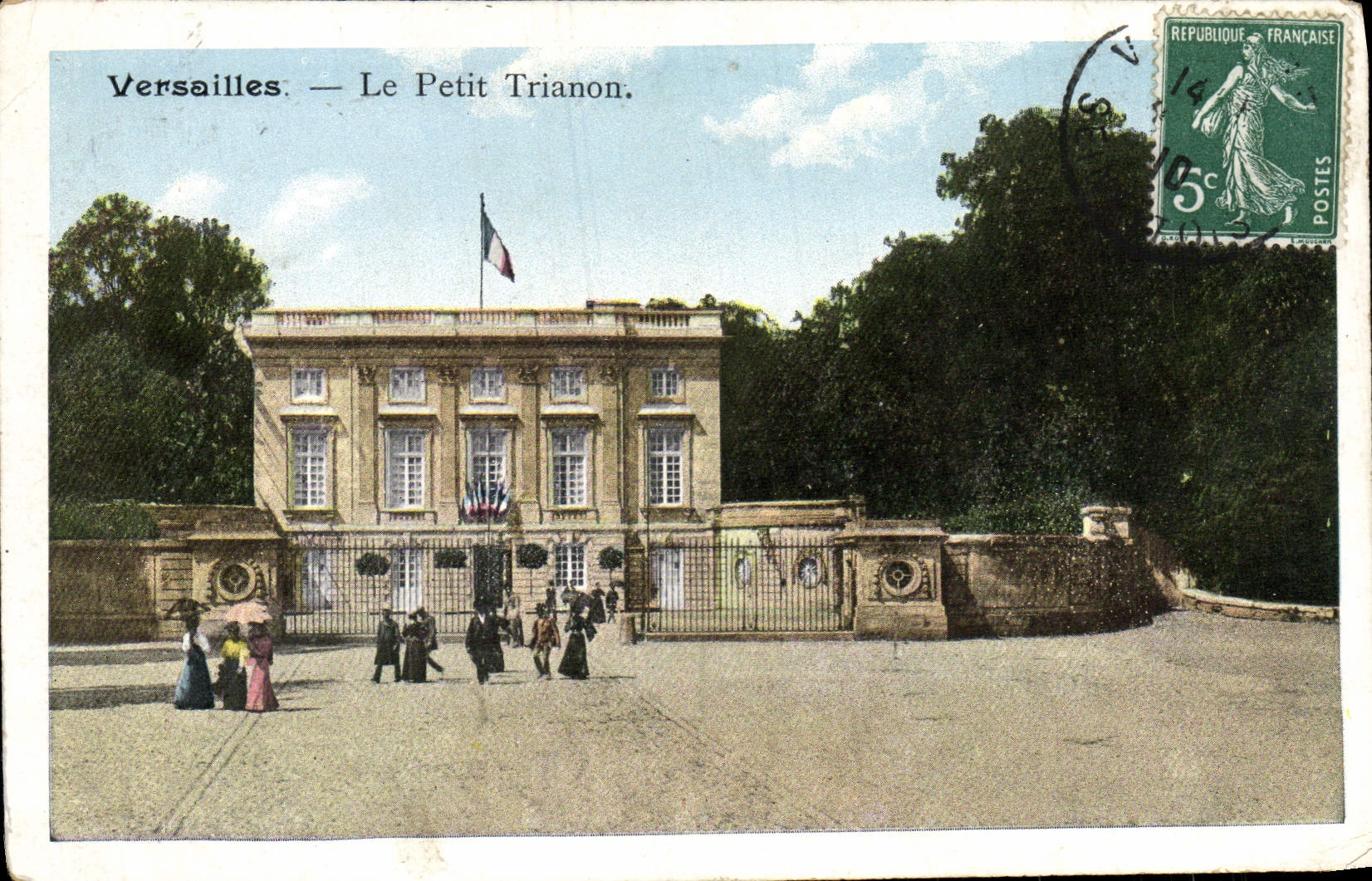CPA Versailles Le Petit Trianon