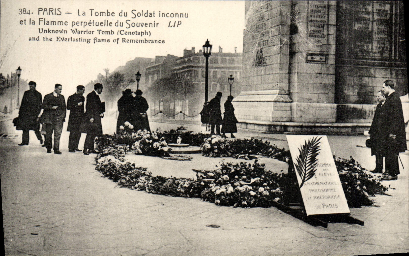 CPA Paris Tombeau Du Soldat Inconnu Militaria