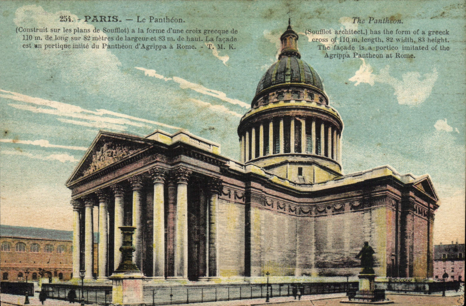 CPA Paris Le Pantheon 