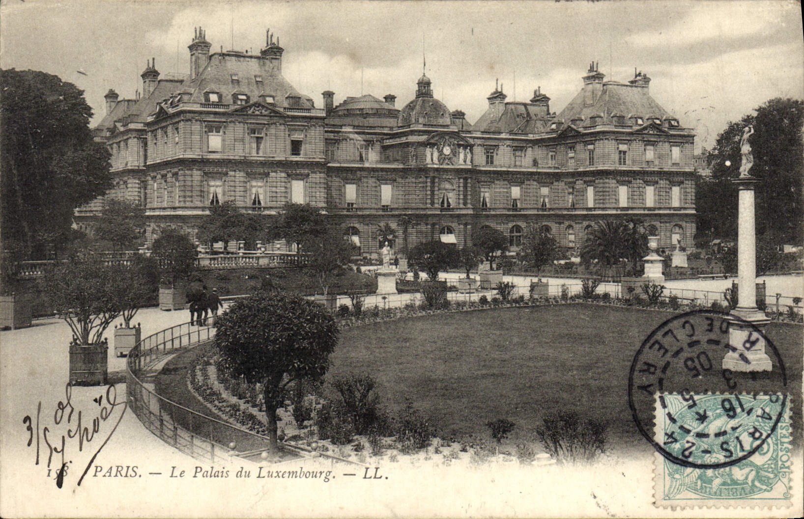 CPA Paris Palais du Luxembourg