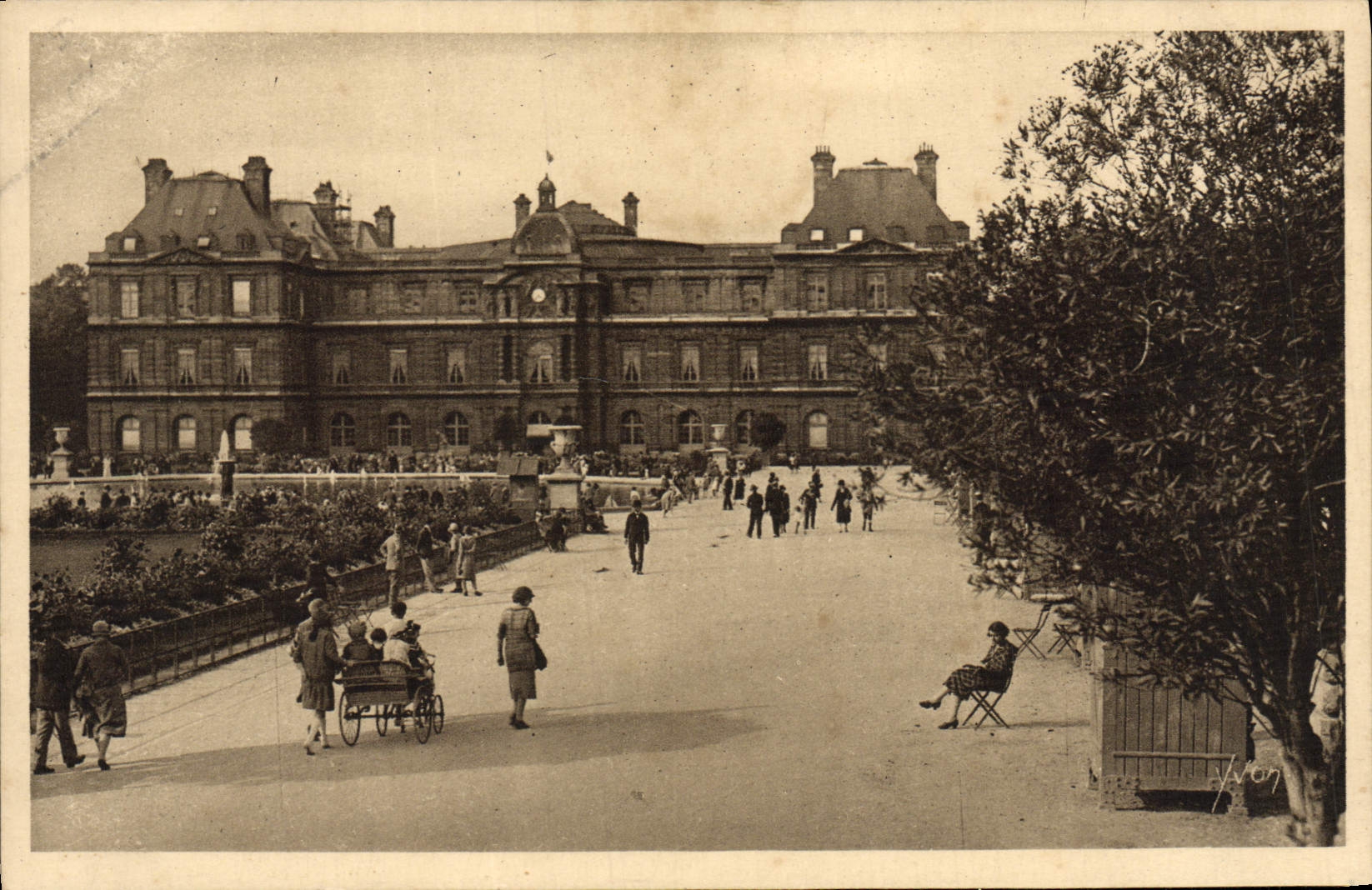 CPA Paris Palais du Luxembourg