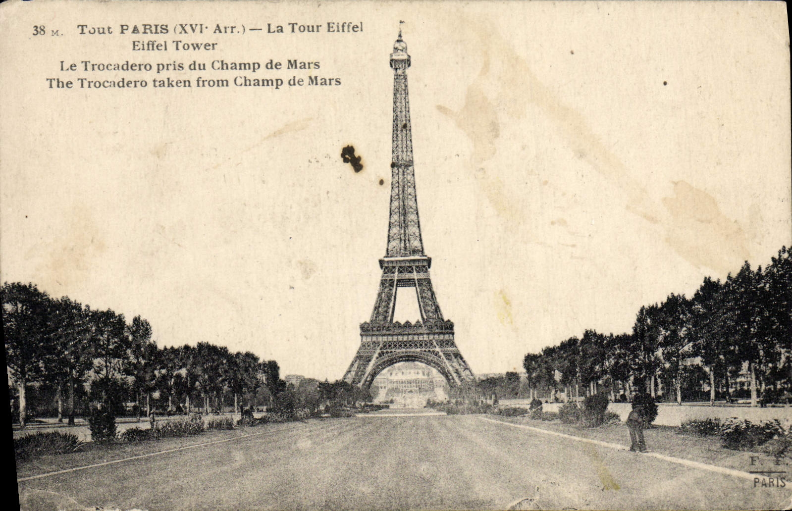 CPA Paris La Tour Eiffel