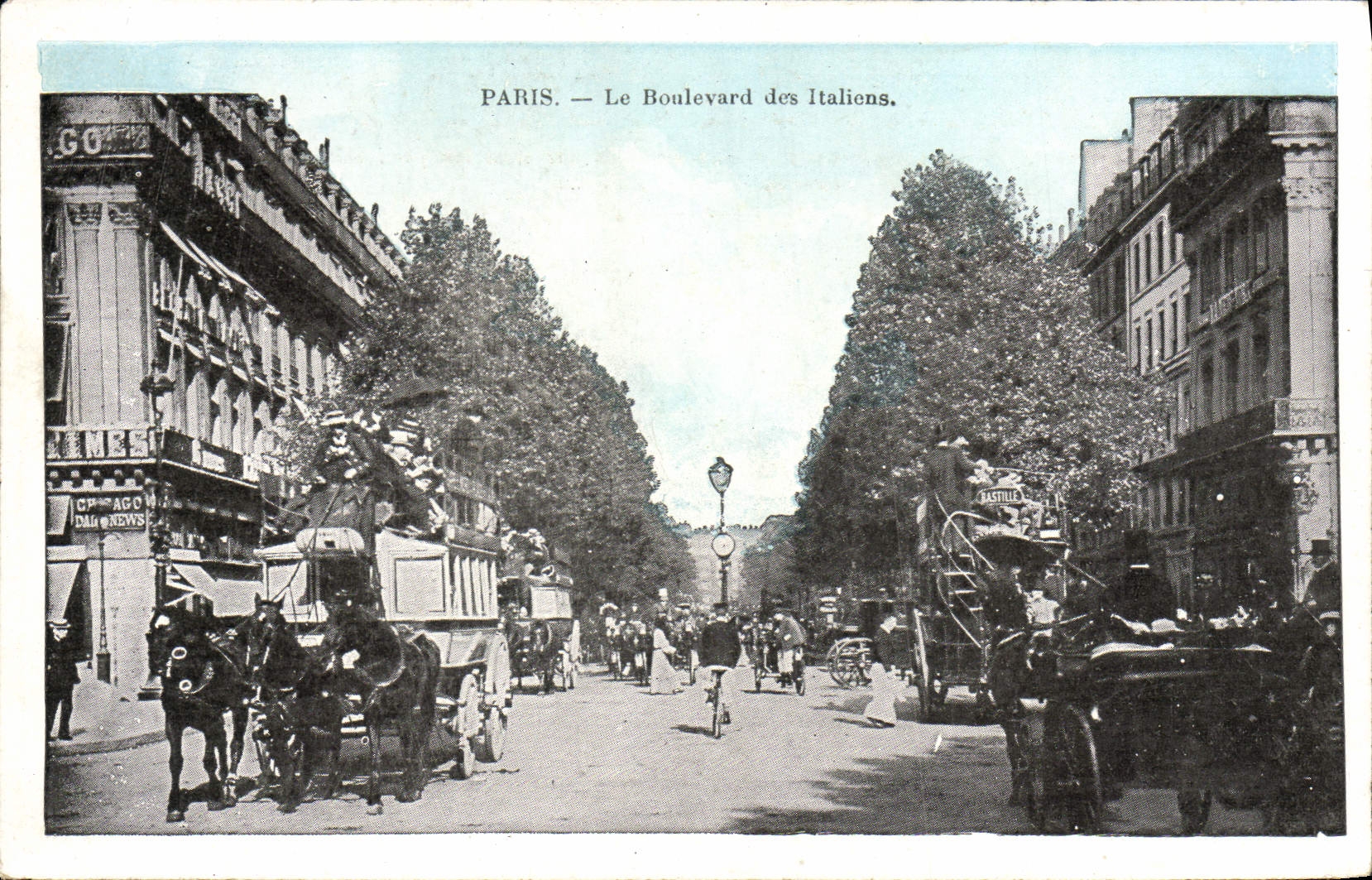 CPA Paris Boulevard des Italiens