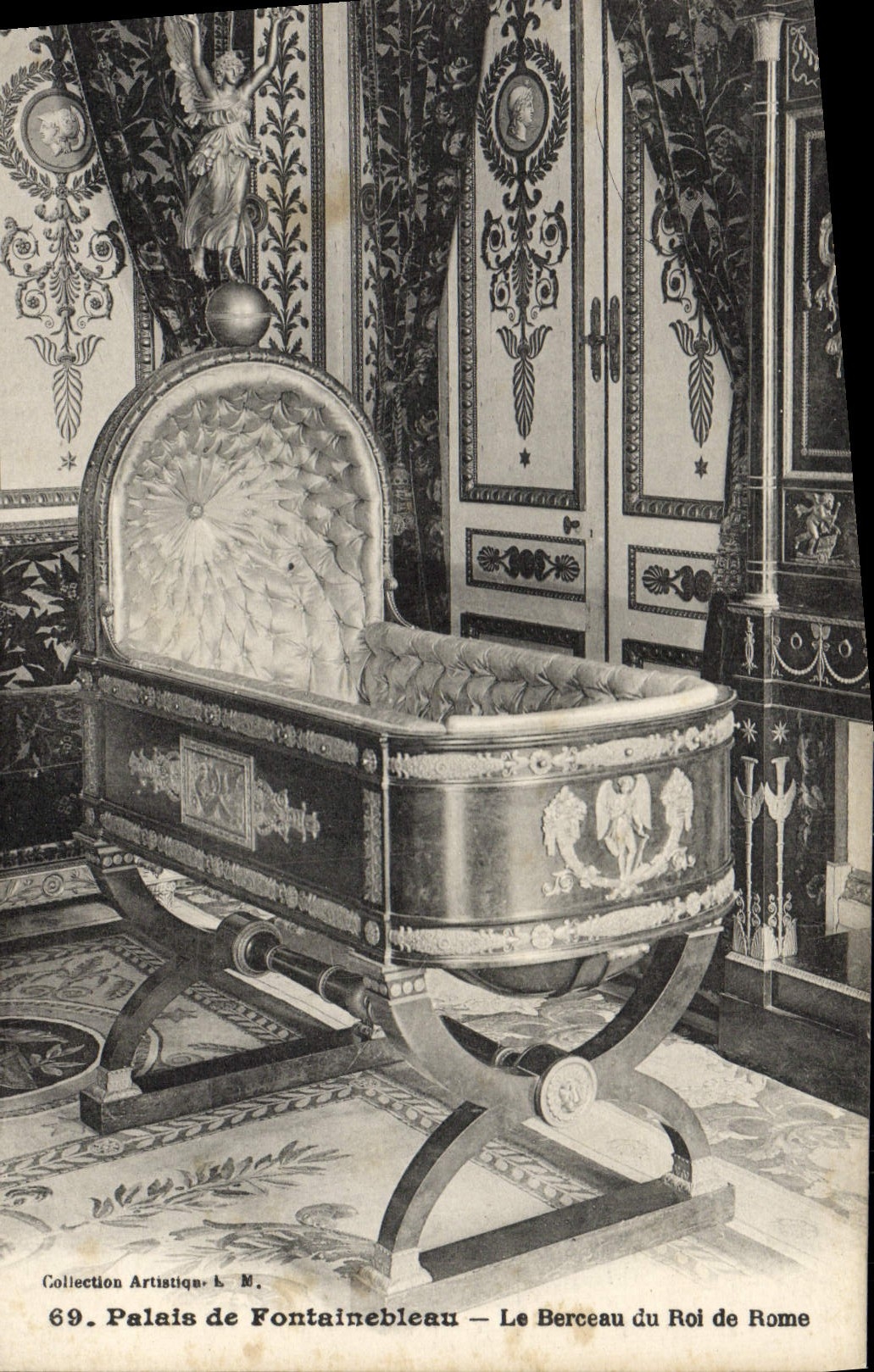 CPA Palais de Fontainebleau Le Berceau du Roi de Rome Napoleon II
