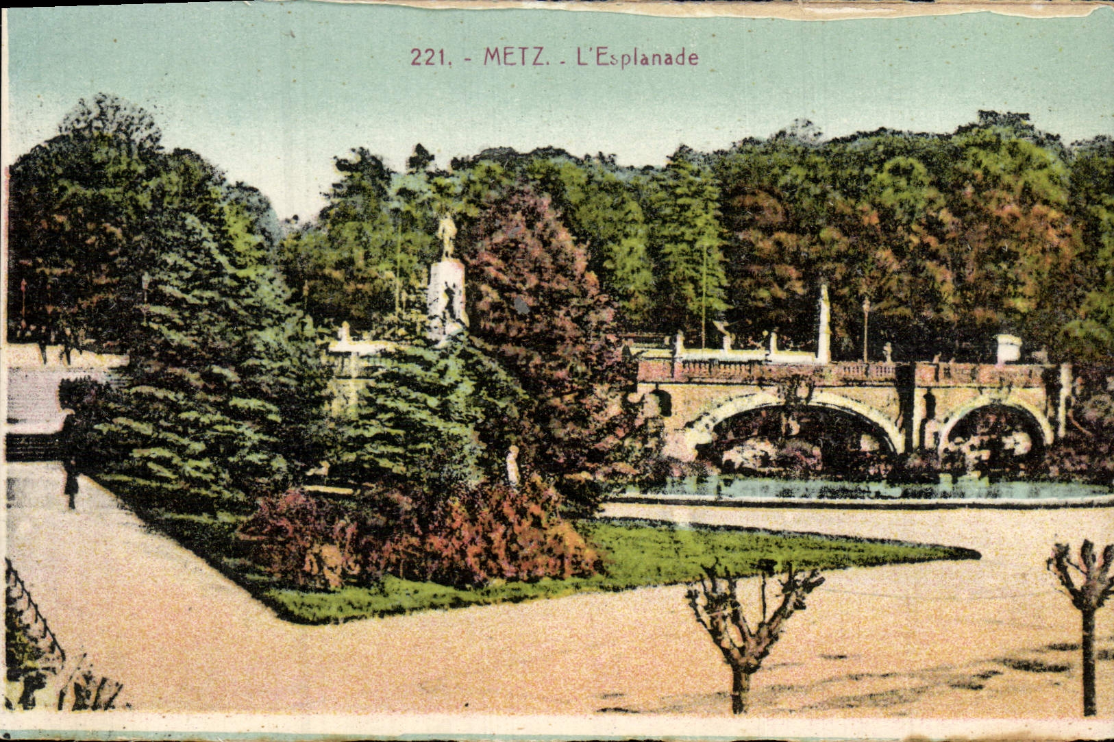 CPA Metz L'Esplanade
