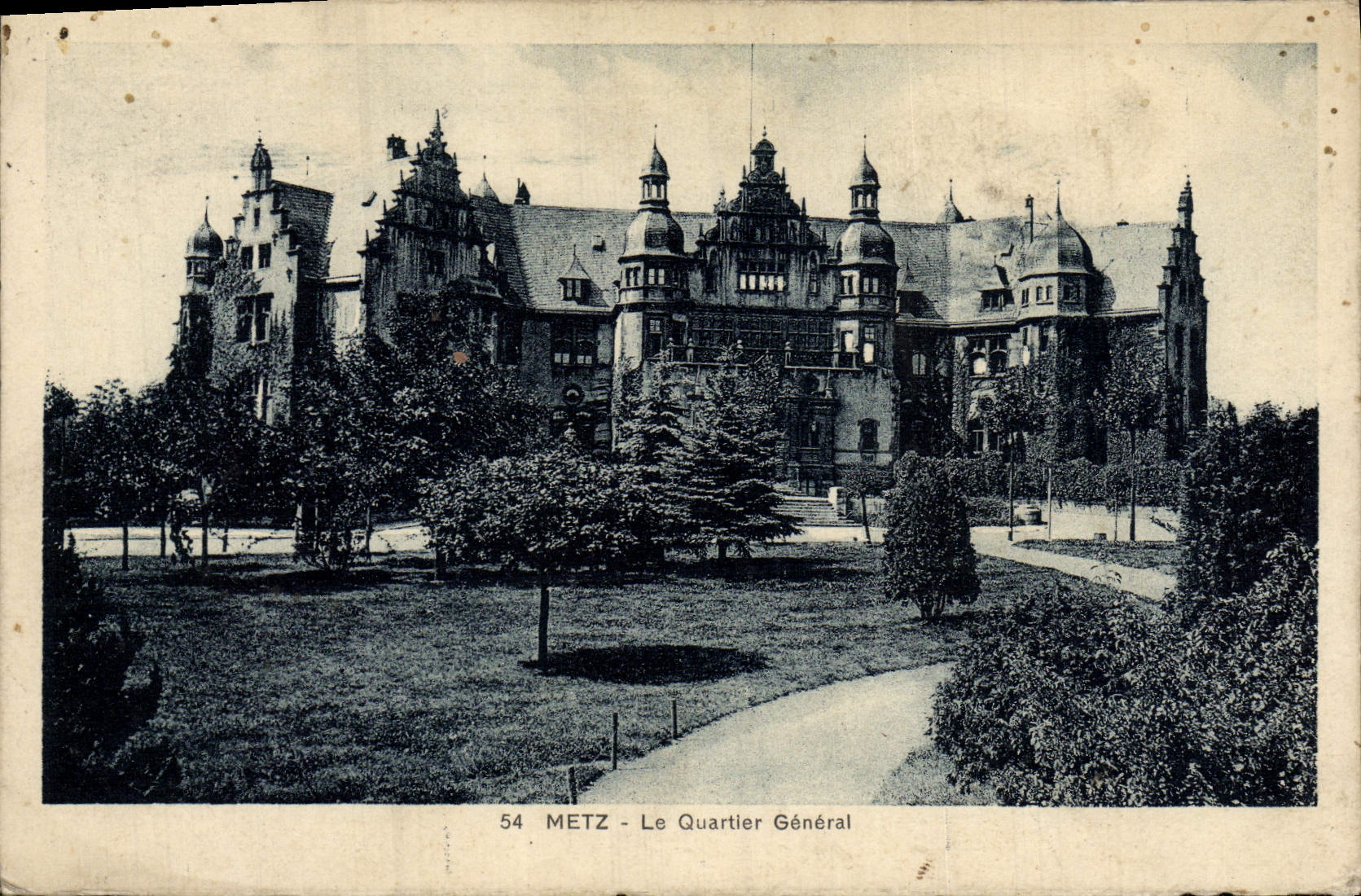 CPA Metz Le Quartier General