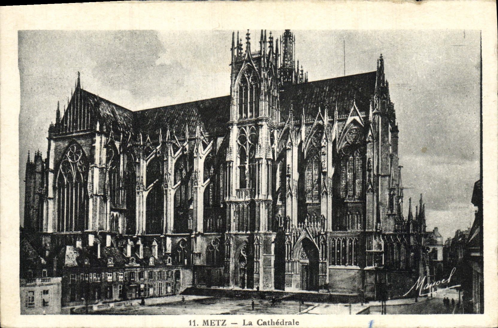 CPA Metz La Cathedrale