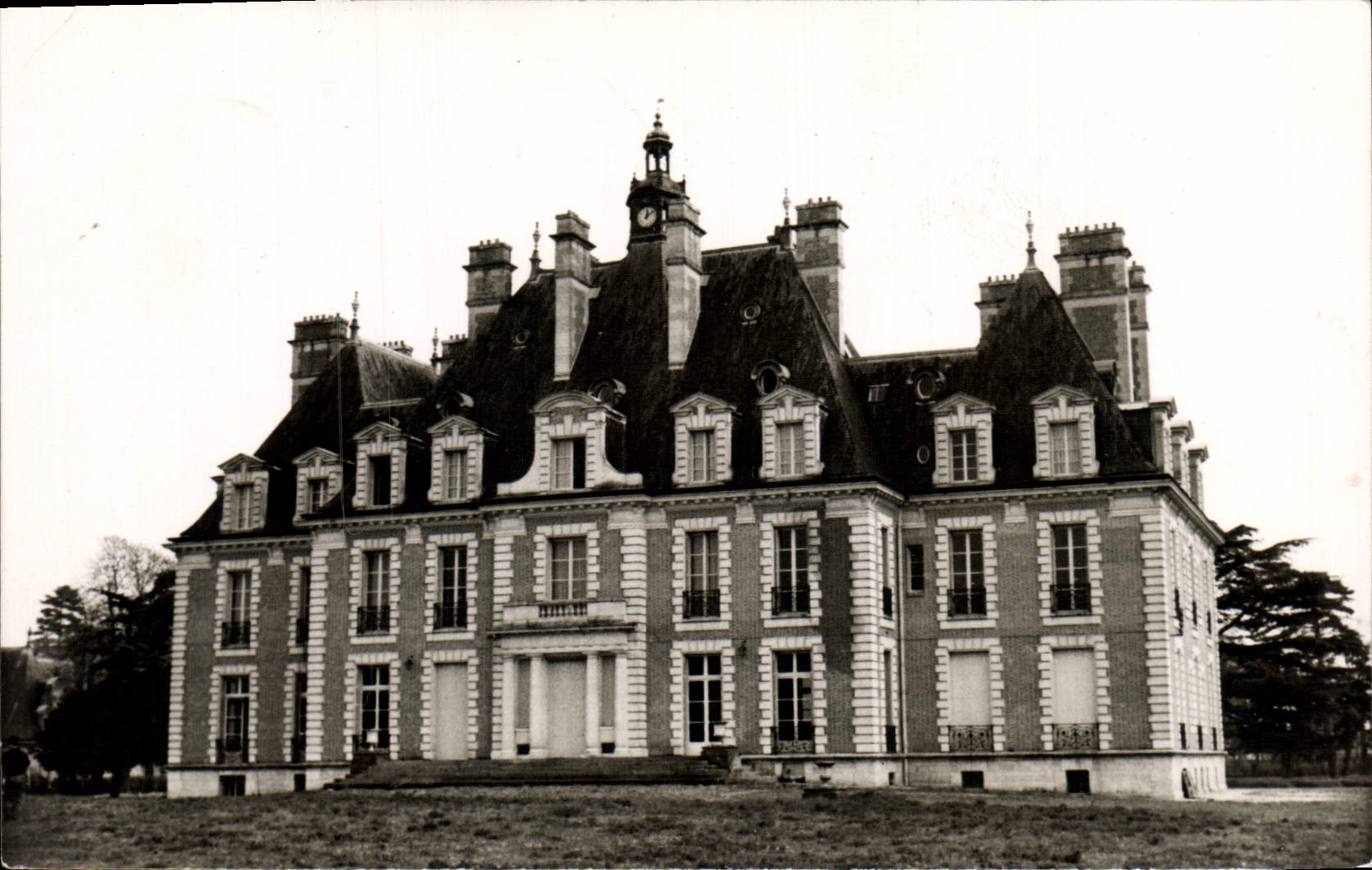 CARTE PHOTO Soisy sur Ecole Ecole nationale de la protection civile