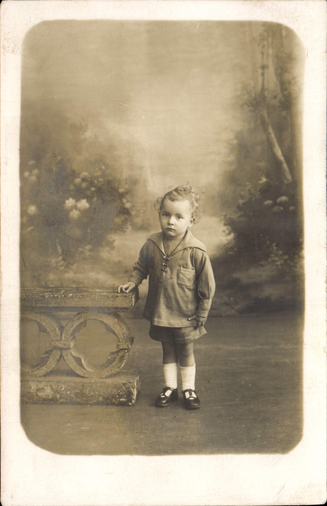 CARTE PHOTO Enfant