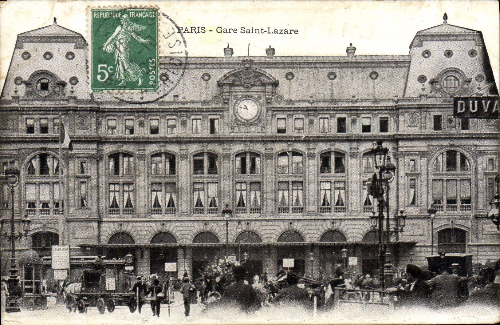 CPA Paris Gare Saint Lazare