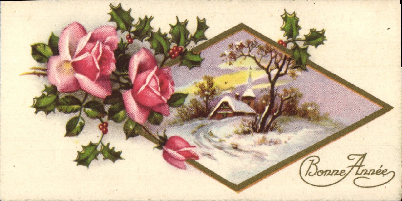 CPA Fantaisie Fleurs 