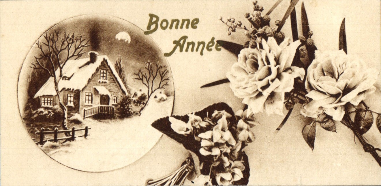 CPA Fantaisie Fleurs 