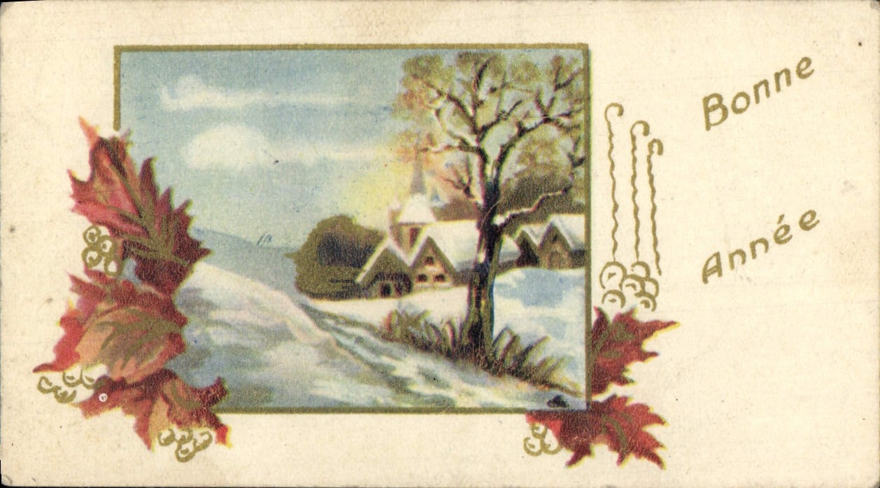 CPA Fantaisie Bonne annee