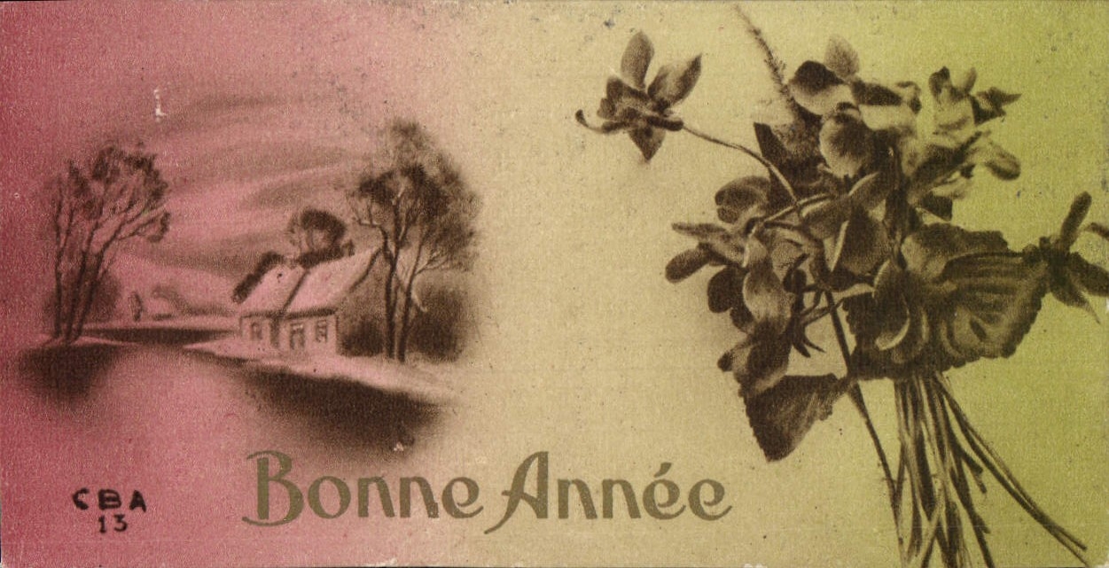 CPA Fantaisie Fleurs 