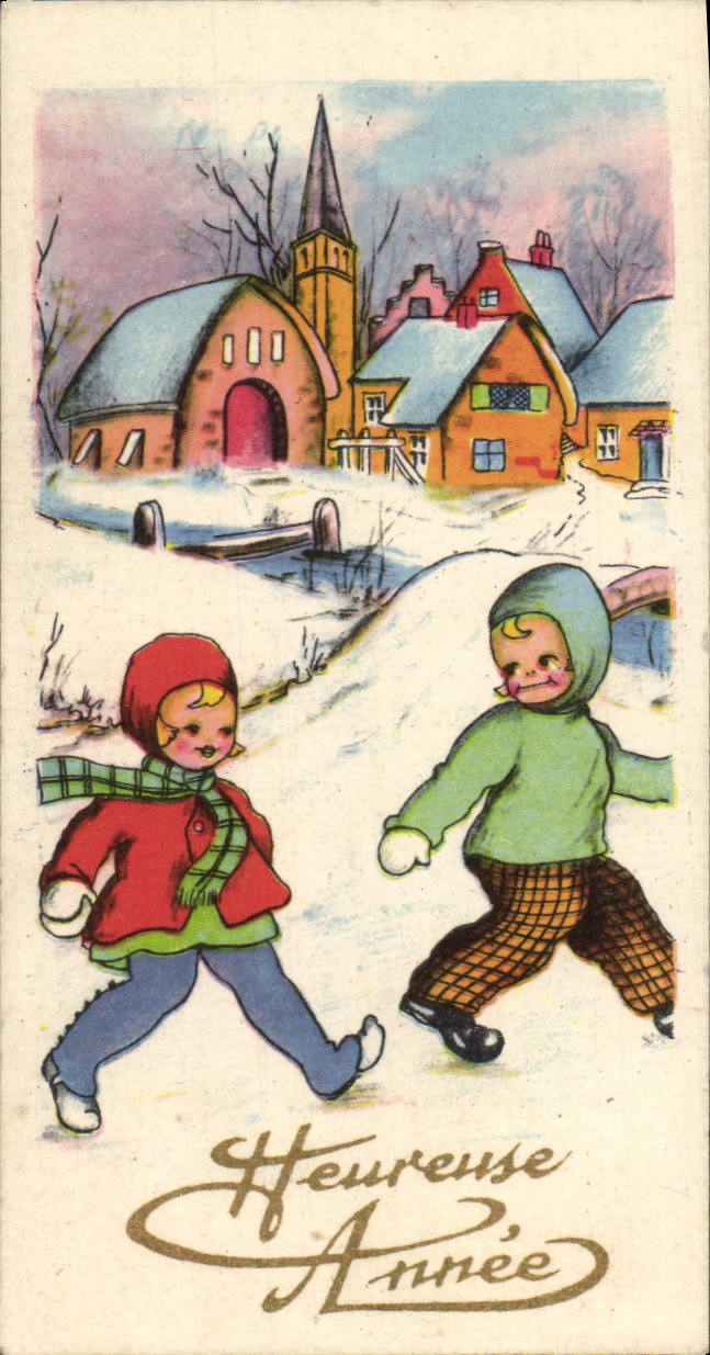 CPA Fantaisie Enfants