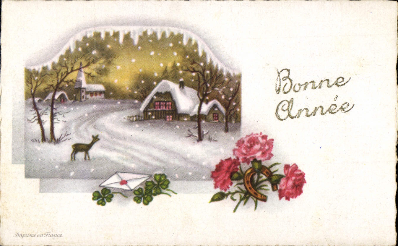 CPA Fantaisie Fleurs 