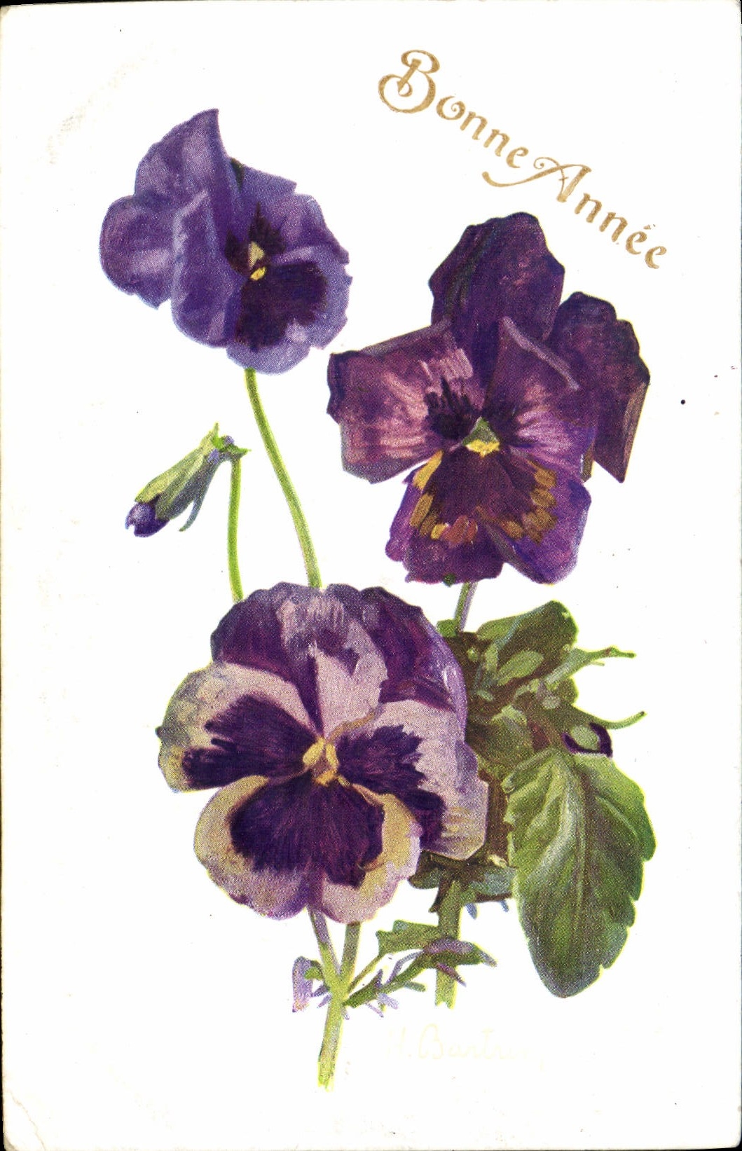 CPA Fantaisie Fleurs 