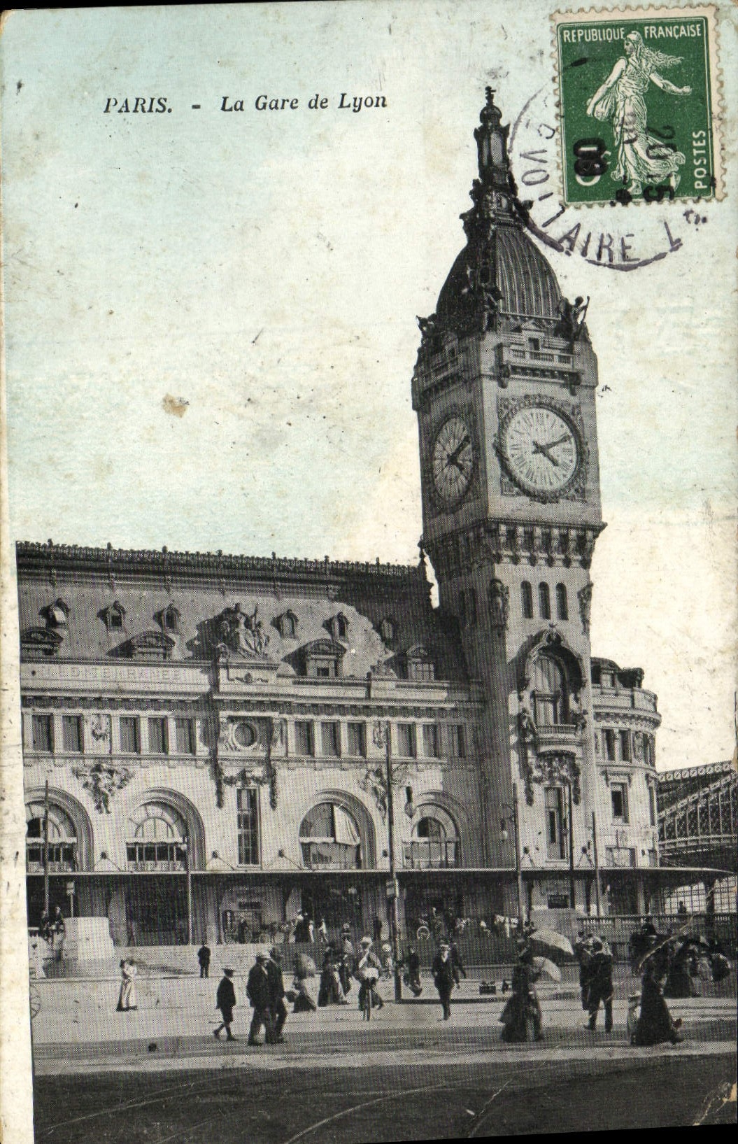 CPA Paris La Gare de Lyon