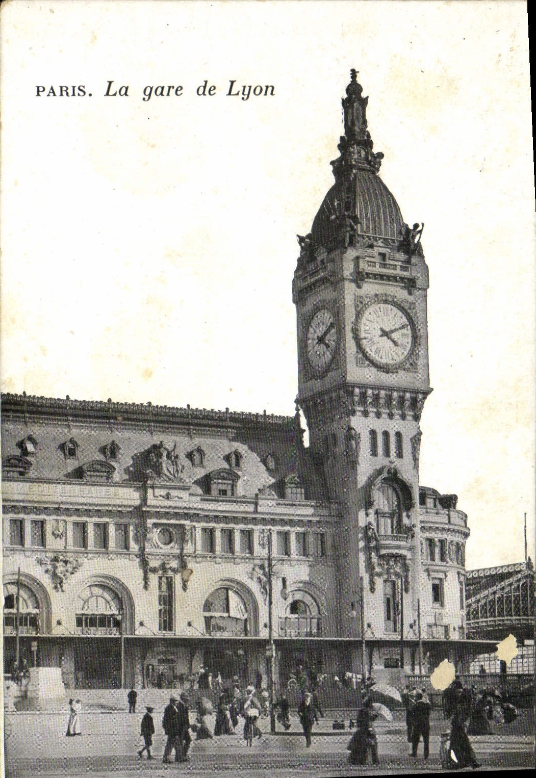 CPA Paris La Gare de Lyon