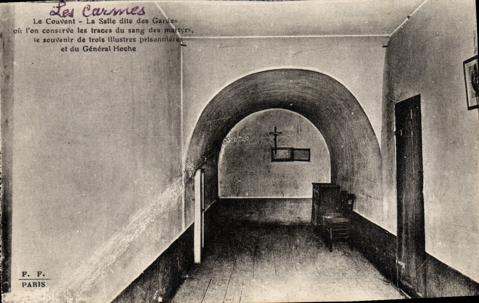 CPA Le Couvent La salle dite des Gardes 