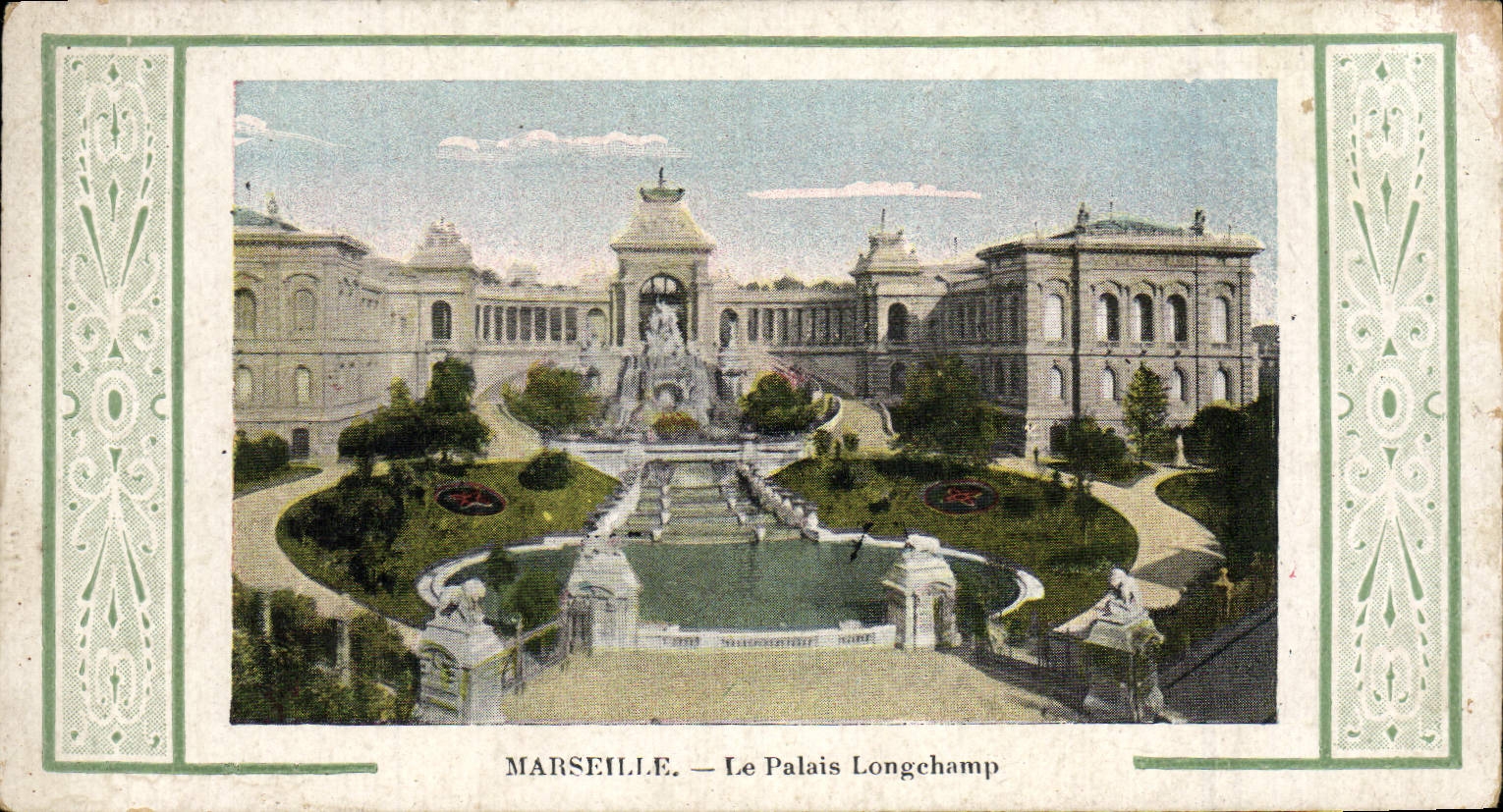 CPA Marseille Le Palais Longchamp
